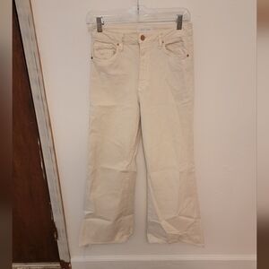 Dear John Cream Flare Jeans